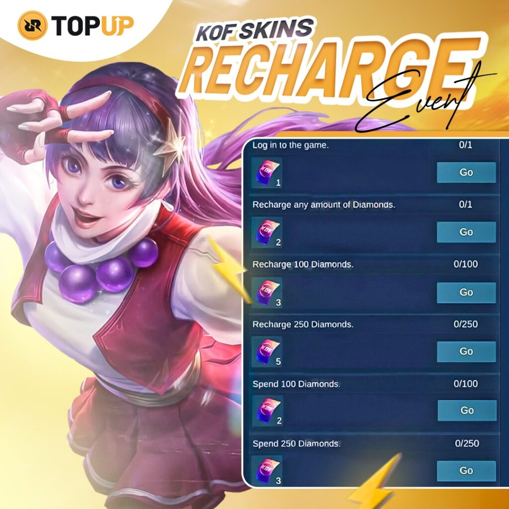 Event Recharge KOF Phase 1 Mobile Legends 2024