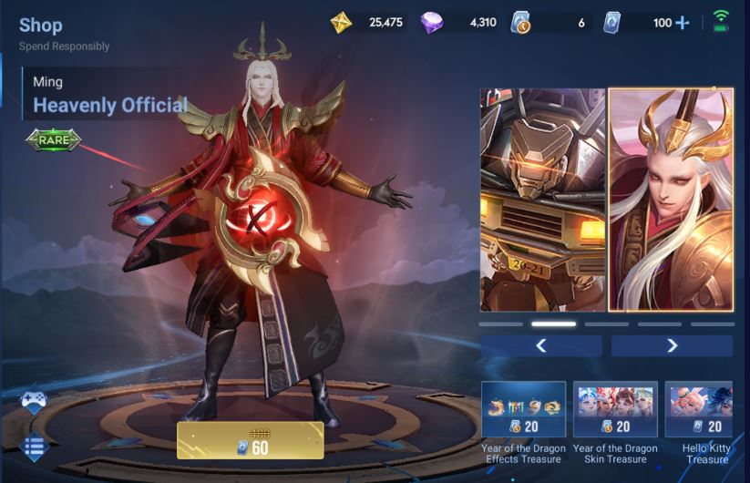 Flash Sale HoK Ming