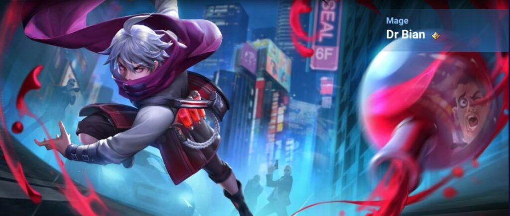 Skin Ruby-Eyed Savior Dr Bian Honor of Kings