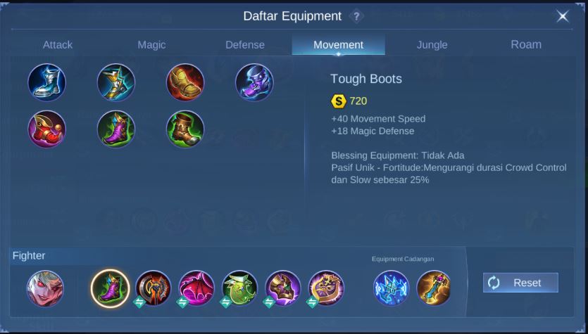 Build Dyrroth Fighter