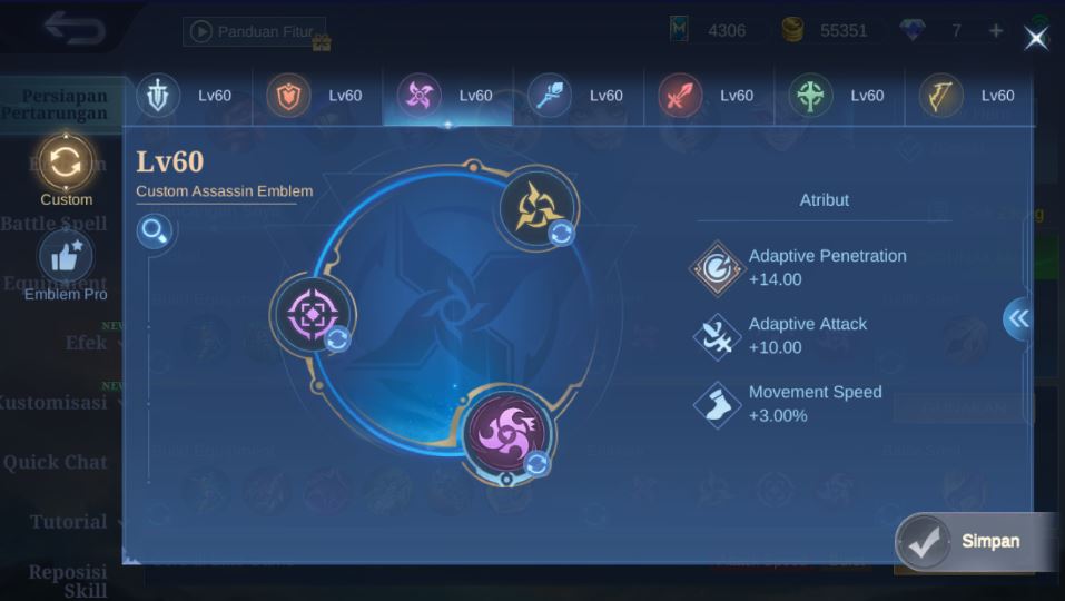 Emblem Zilong Tersakit