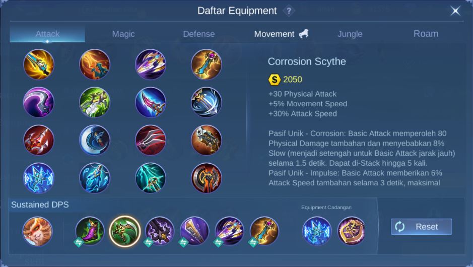 Item Sun Tersakit Mobile Legends