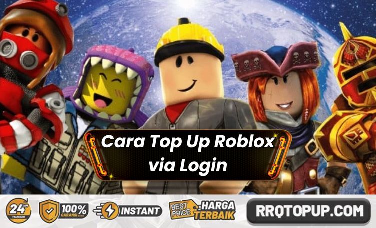 Cara Top Up Roblox Via Login
