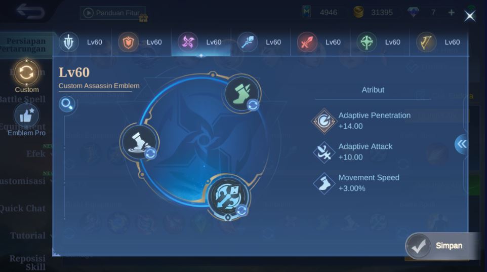Emblem Eudora MLBB