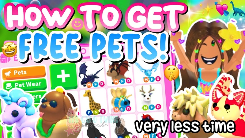 free pets adopt me
