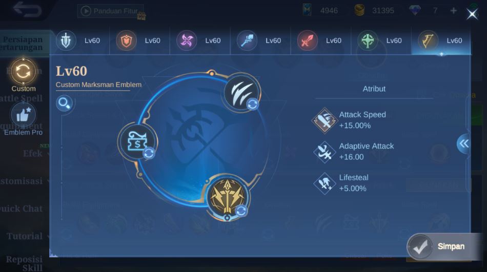Emblem Obsidia Attack Speed