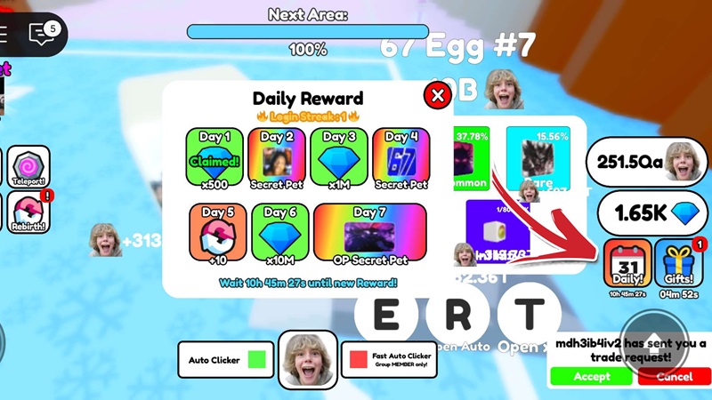 67 Clicker Daily