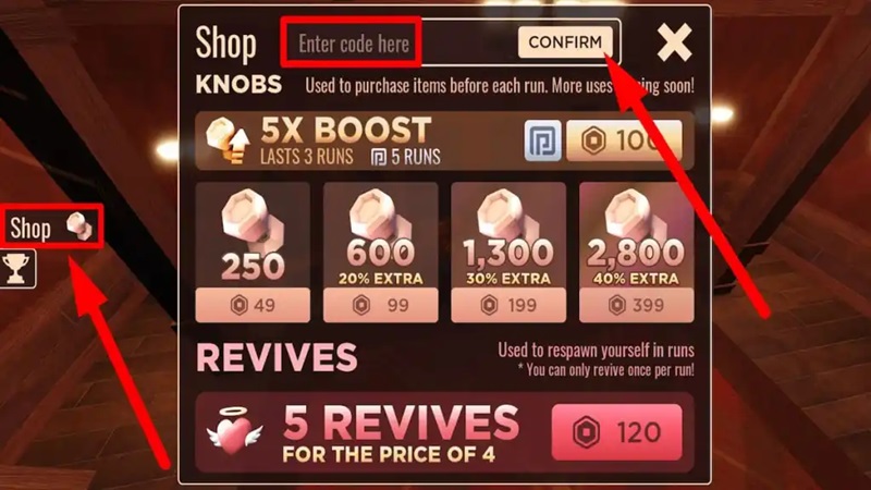 Code DOORS Roblox November 2025