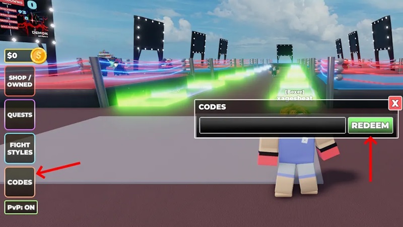 Code Untitled Boxing Game Roblox November 2025