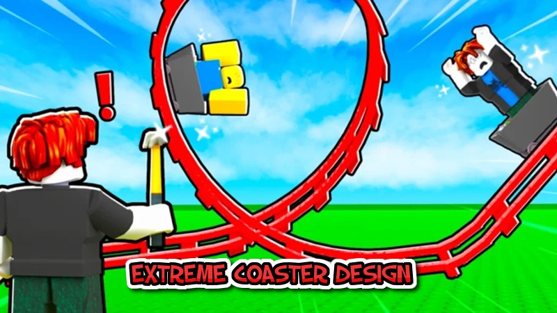 Desain Coaster Build a Roller Coaster Roblox