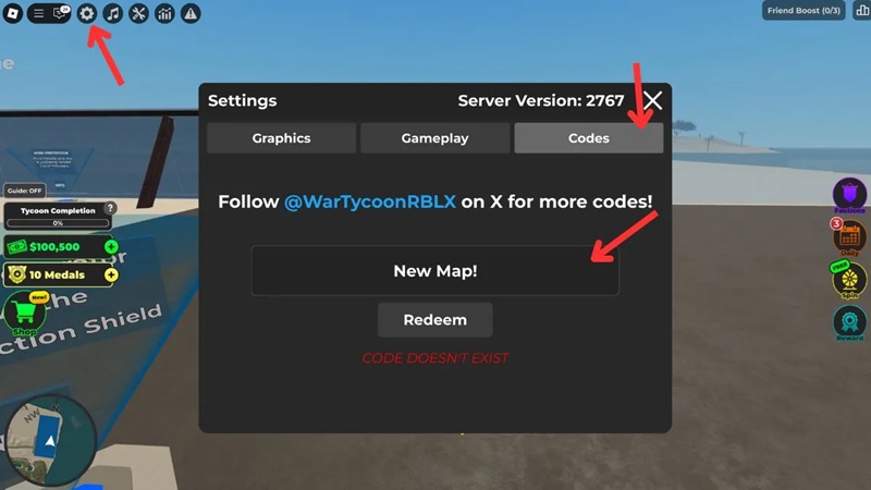 war tycoon desember code 2025