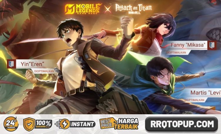 MLBB x AOT 2025 Resale
