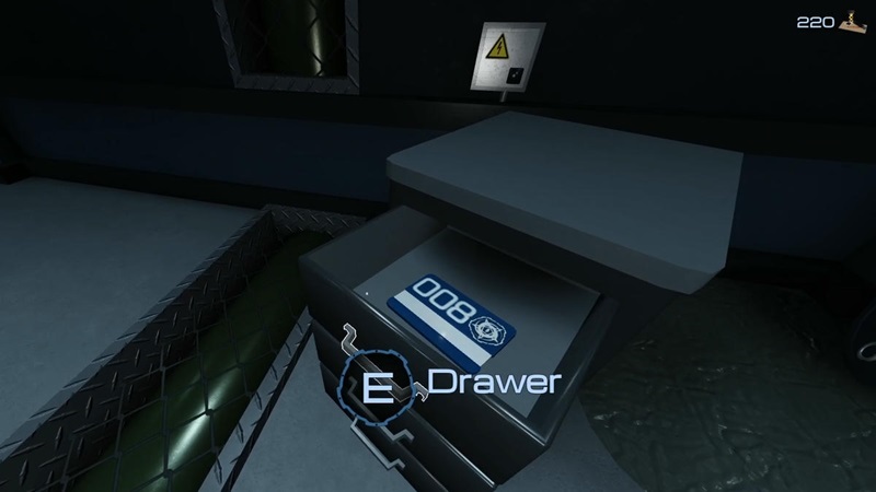 Lokasi Keycard Pressure