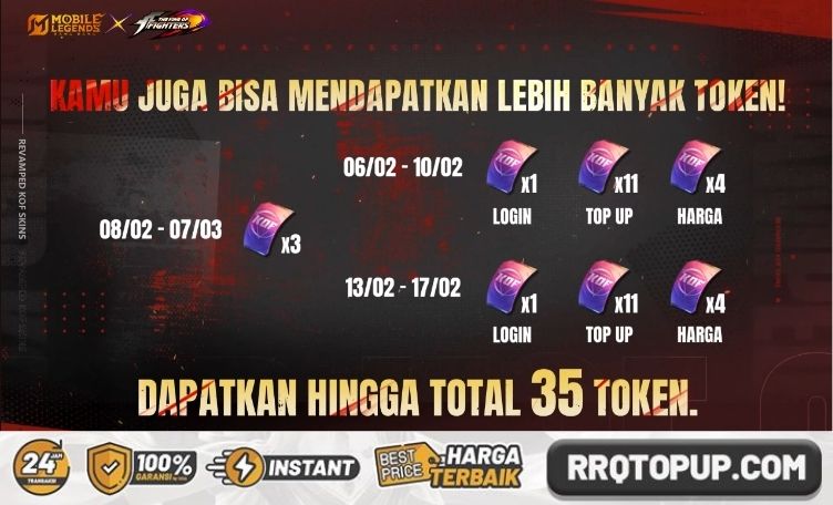 Token Draw Tambahan dari Premium Supply