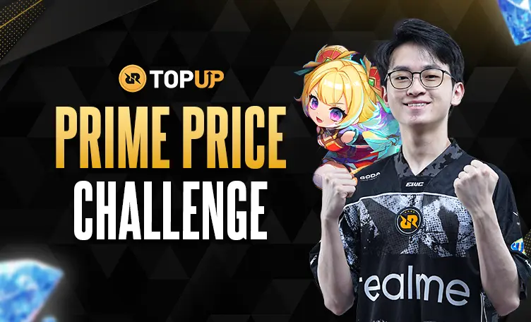 PRIME Price Challenge RRQ Topup