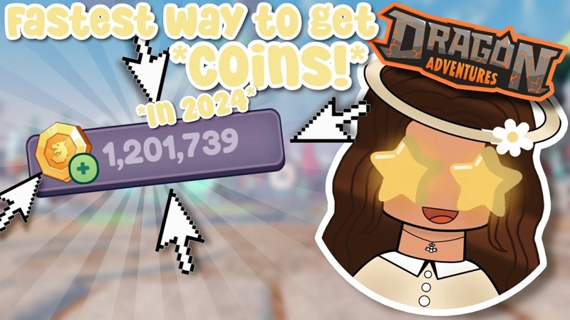 cara farming coin Dragon Adventures