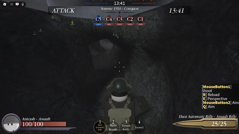 kelas terbaik Entrenched roblox