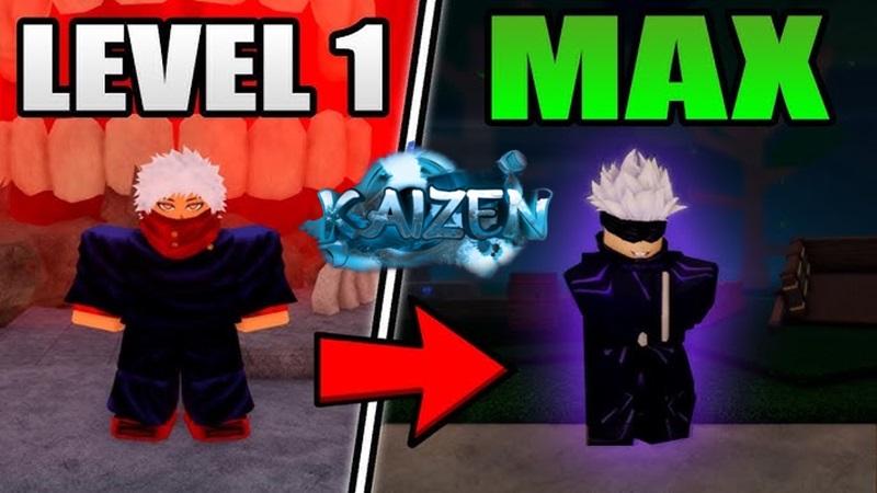 cara leveling kaizen roblox