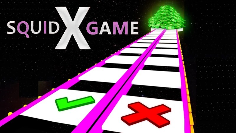 pola glass bridge squid game x