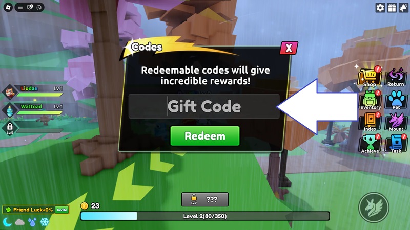 Code Catch a Monster Roblox April 2026