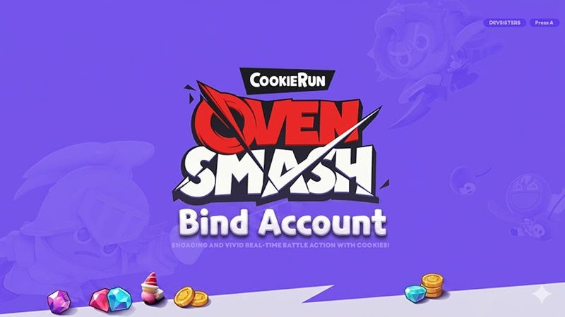 Bind akun CookieRun OvenSmash