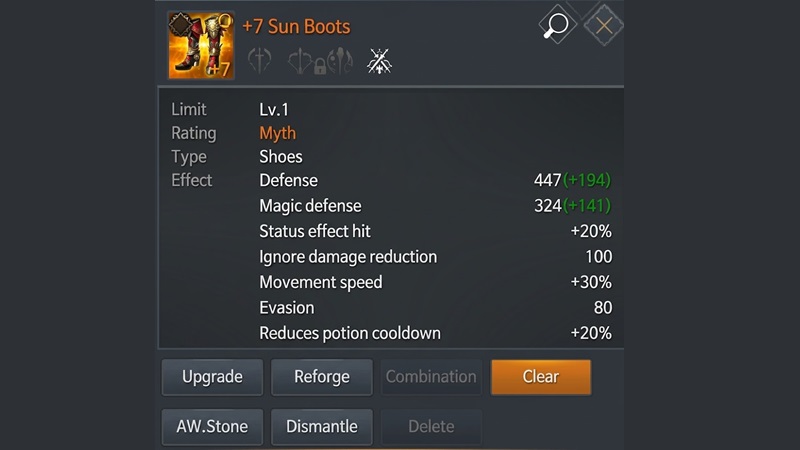 item tier Chaos World