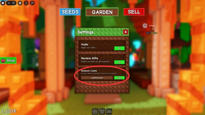 Code Grow a Garden Roblox Mei 2026
