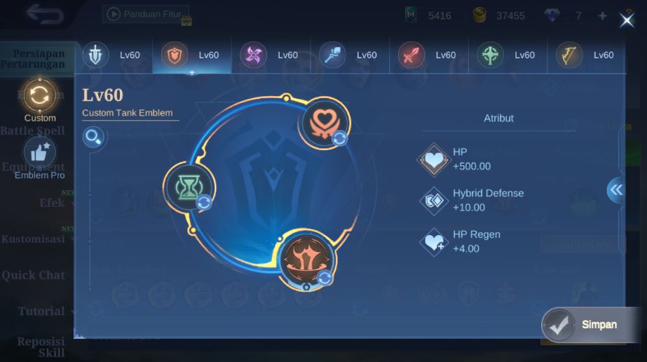 Emblem Lolita MLBB