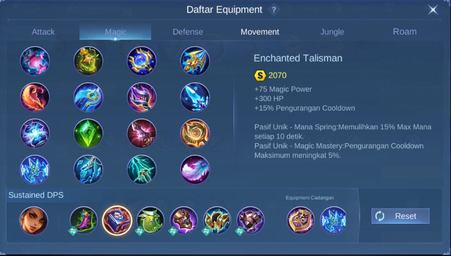 Item Esmeralda MLBB