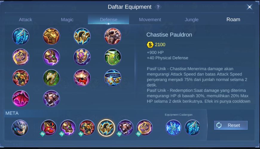 Item Johnson MLBB