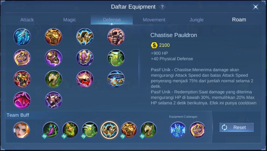Item Lolita Mobile Legends