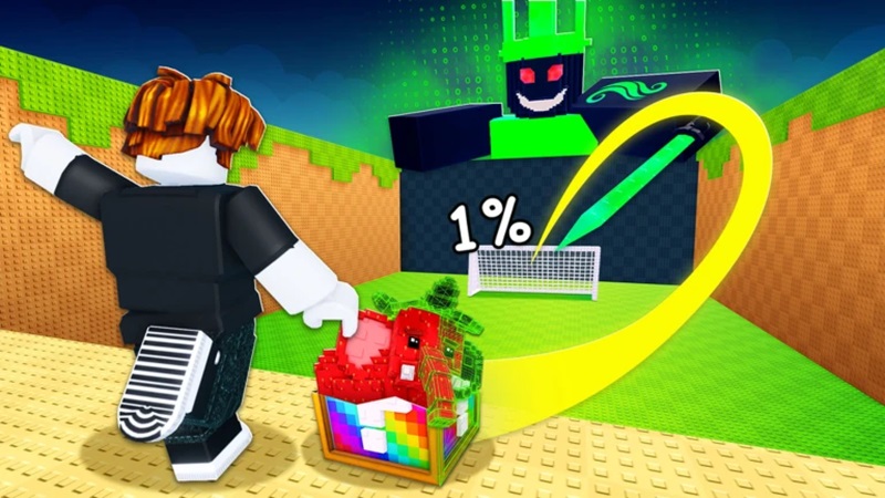 Lucky Block Spesial Kick