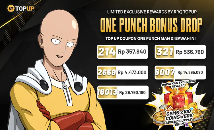 Promo One Punch Bonus Drop
