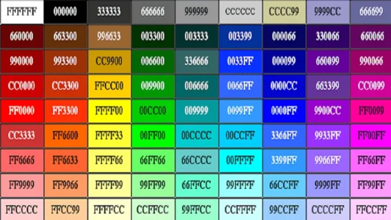 kode warna ff