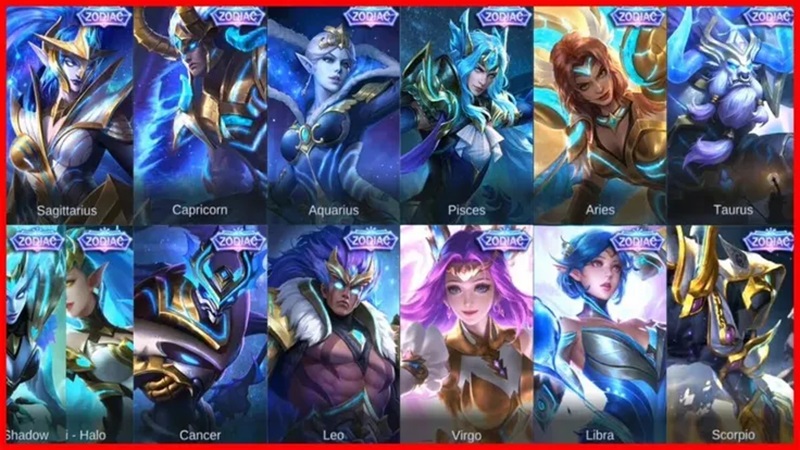 urutan skin zodiac ml