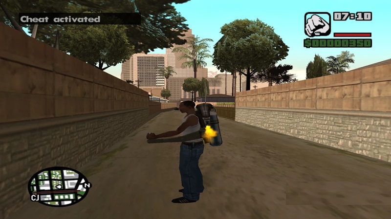 cheat gta san andreas ps3
