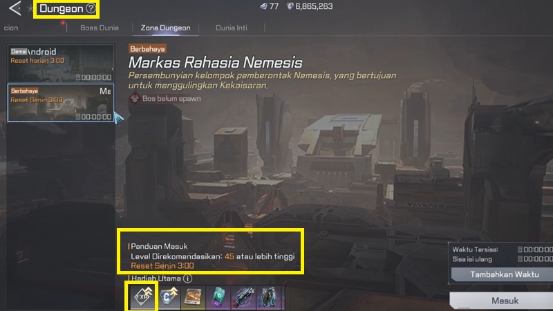 leveling rf next