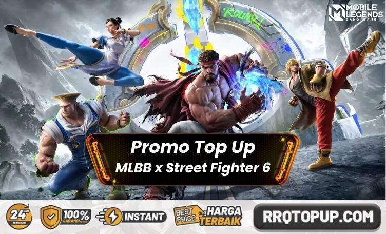 Promo Top Up MLBB x Street Fighter