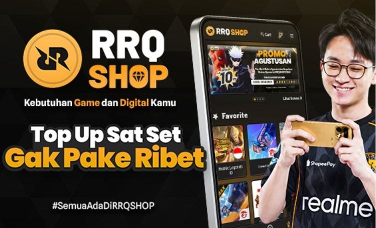 Cara Download dan Register RRQSHOP App